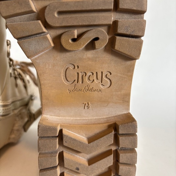 Circus NY by Sam Edelman womens cream Gretchen Faux Fur Winter Boots size 7.5 - Picture 9 of 10